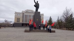 7 Ноября 2025 года Поздравление от Исполкома "Наследники СССР", автопробег.