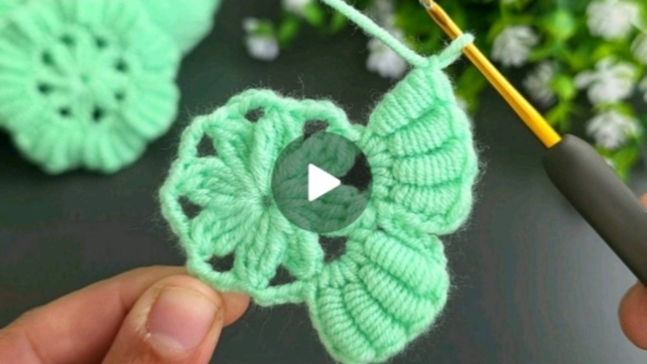 КРУГЛЫЙ МОТИВ КРЮЧКОМ❤ #всевжизнисвязано #все_в_жизни_связано #вязаниекрючком смотреть онлайн