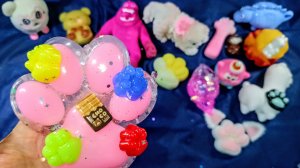 Асмр распаковка сквишей и антистрессов ТАБА лапки 🐾 приятные звуки АСМР сквишей 🥰 режу СКВИШИ ✨