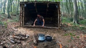 XAKAN  3 Days SOLO SURVIVAL большой дом из дерева