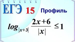 Модуль в основании логарифма и под знаком логарифма