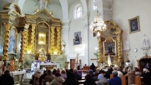 Гродно, служба в костёле