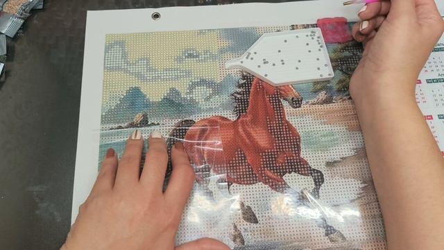 Челлендж «7 дней с алмазной мозаикой ".