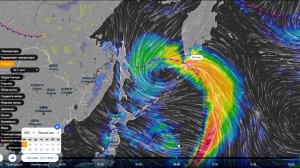 В ночь с 10 на 11 ноября на Камчатку обрушится циклон. Прогноз погоды