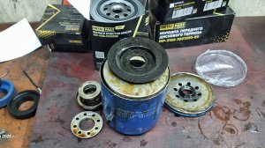 Масляный фильтр с завода на УАЗ Патриот 2025 года