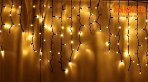 Световая бахрома из каучука - праздник в каждой «капле» света