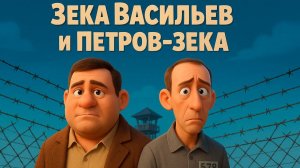 ЗЕКА ВАСИЛЬЕВ и ПЕТРОВ-ЗЕКА (ZEKA VASILIEV and PETROV-ZEKA)  Мультфильм по песне В.С. ВЫСОЦКОГО
