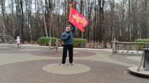 Разминка с фитнес флагами (6)