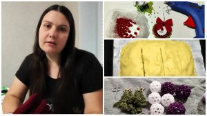 МК Новогодняя игрушка из БУСИН🎄 | Любимый пирог Влада👌 | Делаю Новогодние игрушки..