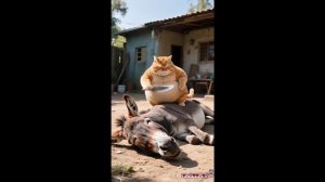 Рыжий Кот и Осёл 😼🥩🍺