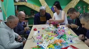 Мастер-класс Предмет декора из пластиковых бутылок. ГБССУ СО ГПВИ "Волгоградский ПНИ"