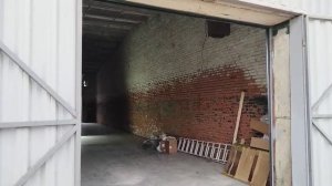 Секционные ворота с калиткой