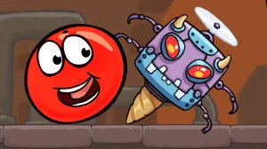 Новый КРАСНЫЙ ШАРИК против банды ЧЕРНЫХ КВАДРАТОВ ЧАСТЬ#6 игра Red Ball на канале Мистер Игрушкин