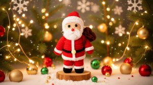 ДЕД МОРОЗ ИЗ СИНЕЛЬНОЙ ПРОВОЛОКИ