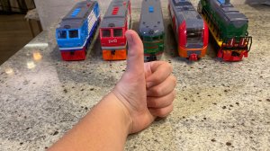 Большие модели поездов от технопарка