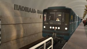 Едем по Люблинско-Дмитриевской линии в Москве на НОМЕРНОМ!! Гаррис мод метрострой!!