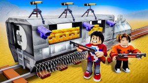 Превратили Поезд в БАНК в Игре Мёртвые Рельсы в Роблокс!