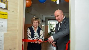 Открытие медицинского кабинета в доме одиноких престарелых "Ветеран"