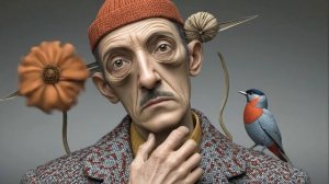 AI Keyframe Video - Surreal Faces