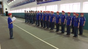 Школьников Нефтеюганска посвятили в кадеты МЧС