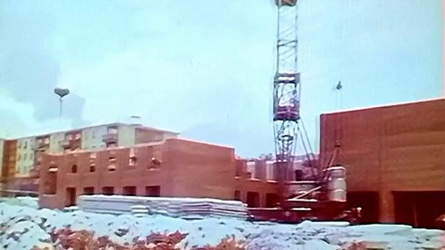 1988 год. Сургут. Строительство МЖК