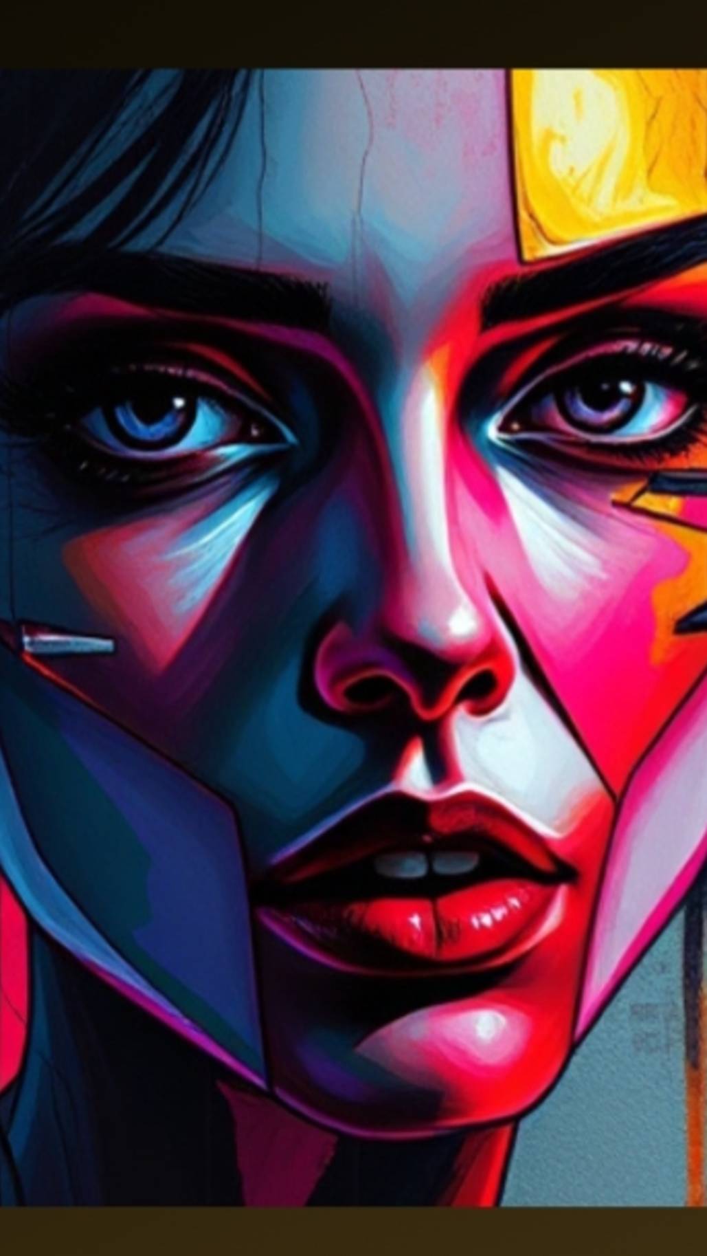 Разноцветная картина. Автор стихов. Музыка и голос ИИ.