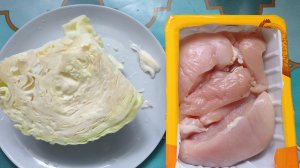ПП котлеты из курицы и капусты