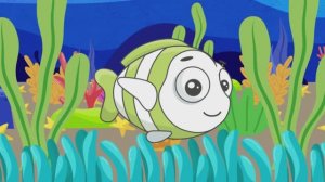 🎵 РЫБКА СМАЙЛ ФИШ — веселая песенка для детей | Мультик про морских ДРУЗЕЙ | Детский сад SMILE FISH