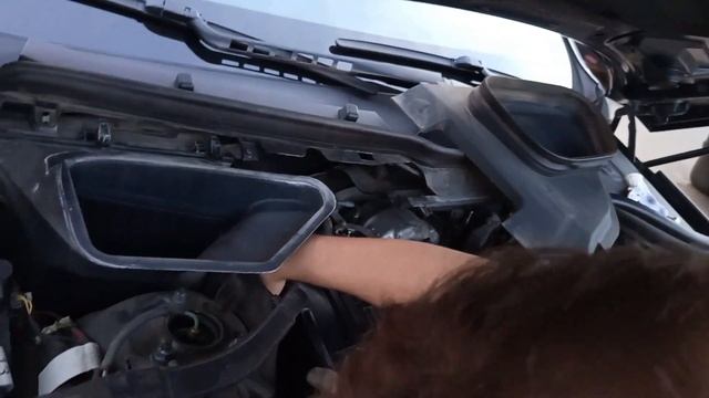 Mercedes gl 350 bluetec замена воздушного фильтра