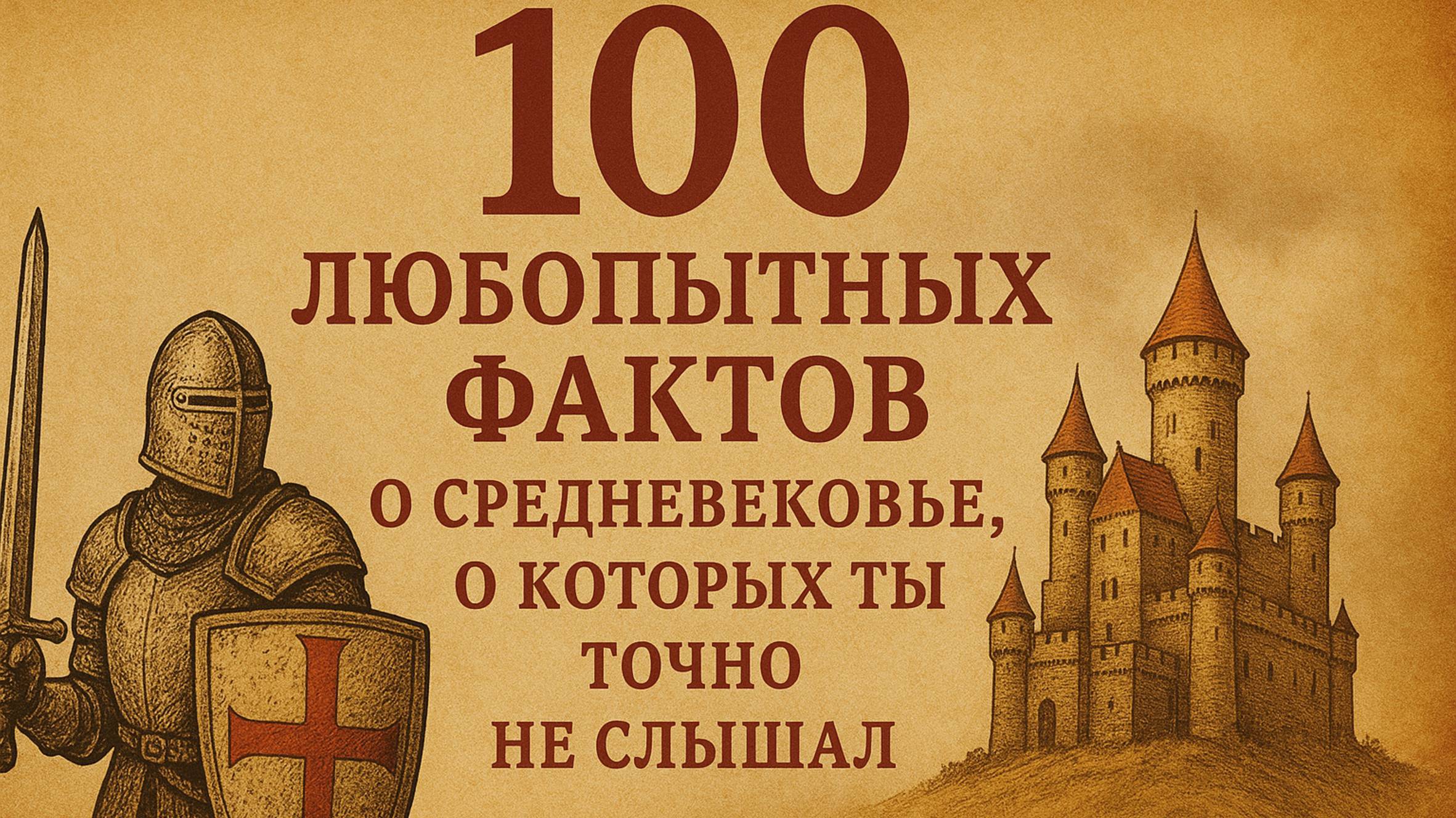100 Фактов о Средневековье, о Которых Мало Кто Знает