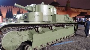 Трехбашенный танк Т-28, сохранившийся до наших дней.