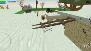 я улучшил карту Chalo house snow в чикен ган 1часть!