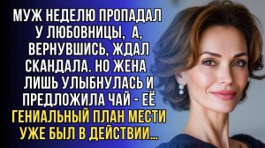 Муж исчез на неделю, а жена встретила его с улыбкой — её месть уже началась…