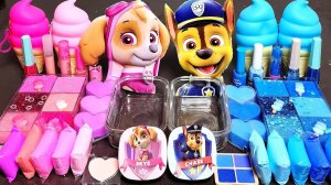 ASMR Щенячий Патруль, Скай и Гонщик смешивают увлекательные слаймы