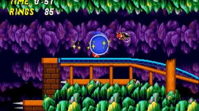 Sonic The Hedgehog 2 Ёжик Соник 2 прохождение Sega Mega Drive Genesis. смотреть онлайн