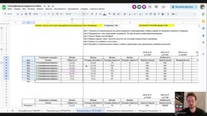 Запись • Спецификация _• Калькулятор _• Создание кп