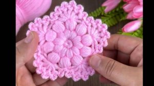 КРУГЛЫЙ МОТИВ КРЮЧКОМ❤ #всевжизнисвязано #все_в_жизни_связано #вязаниекрючком