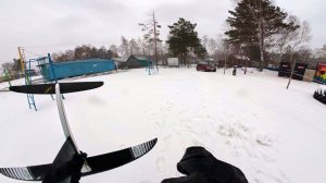 Закрытие водного сезона - Кайтсерфинг в Новосибирске, ноябрь 2025