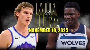 11.11.2025 | ОБЗОР МАТЧА | Юта Джаз - Миннесота Тимбервулвз | Highlights