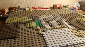 лего самоделка , разрушеные ворота