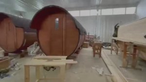 БАНЯ БОЧКА ГИПОИД ПОЛНЫЙ видеоотзыв и обзор ОТ АЛЕКСЕЯ И НАТАЛЬИ ЭКОБАНИ - httpsecobanyru