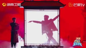 Ло Юньси и Фан Илунь на шоу "Привет, суббота!"