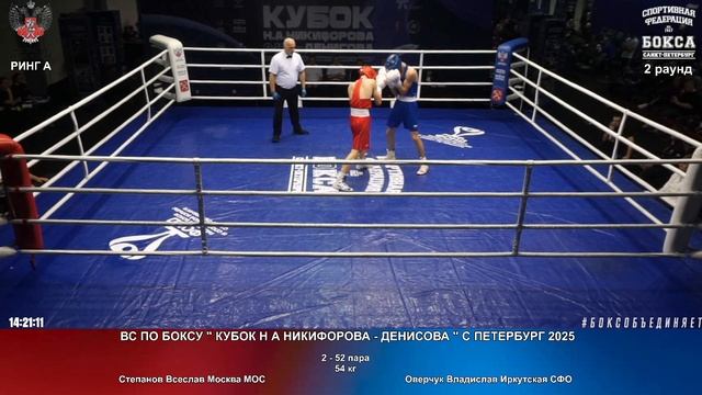 52 54 кг Степанов Всеслав Москва МОС Оверчук Владислав Иркутская СФО