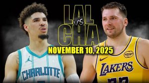 11.11.2025 | ОБЗОР МАТЧА | Шарлотт Хорнетс - Лос-Анджелес Лейкерс | Highlights