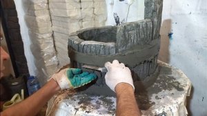 горшок из цемента своими руками