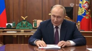 Владимир Путин провёл рабочую встречу с президентом, председателем правления ПАО «Сбербанк» Германом