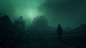 Cratered Wasteland 🌑 2 Hour Haunting Ambience  Green Glow & Volumetric Fog  Post Apocalyptic Calm-