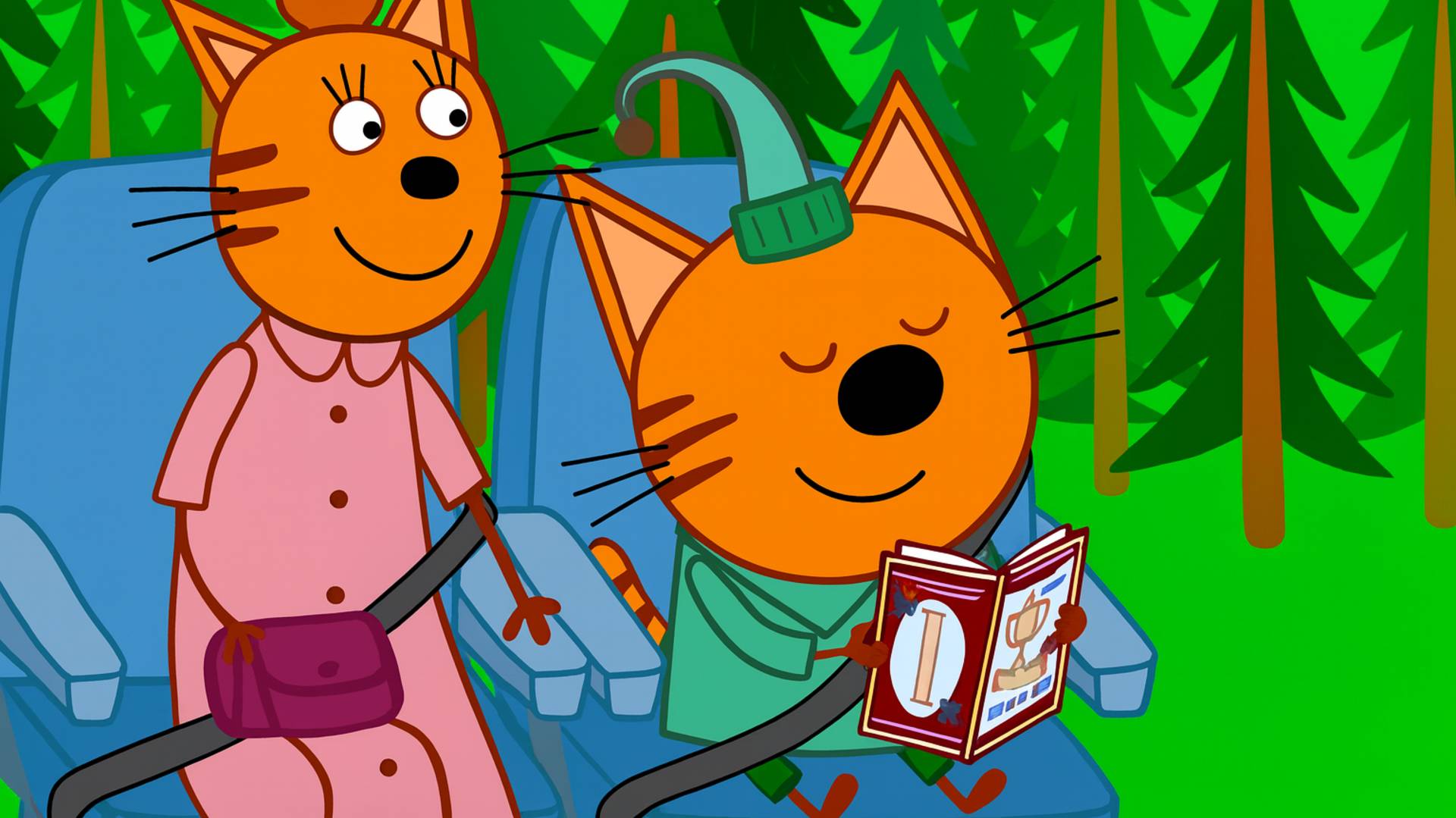 Три Кота 🐱🐱🐱 | Экскурсия| Три Кота Мультик для детей смотреть | Развивающая игра для детей