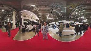 Выставка Bus World кругом голова, съемка 360°