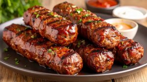 Готовим Люля-Кебаб в духовке. Сочный, ароматный и ОЧЕНЬ Вкусный Люля- Кебаб. Очень легкий рецепт.